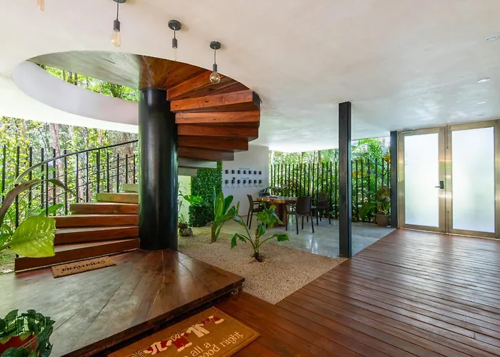 Apartamento Family With Kitchenette & Terrace - Santuario Boutique Chemuyil